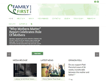 Tablet Screenshot of familyfirst.org.nz