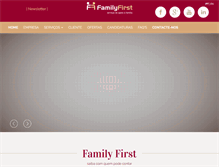 Tablet Screenshot of familyfirst.pt